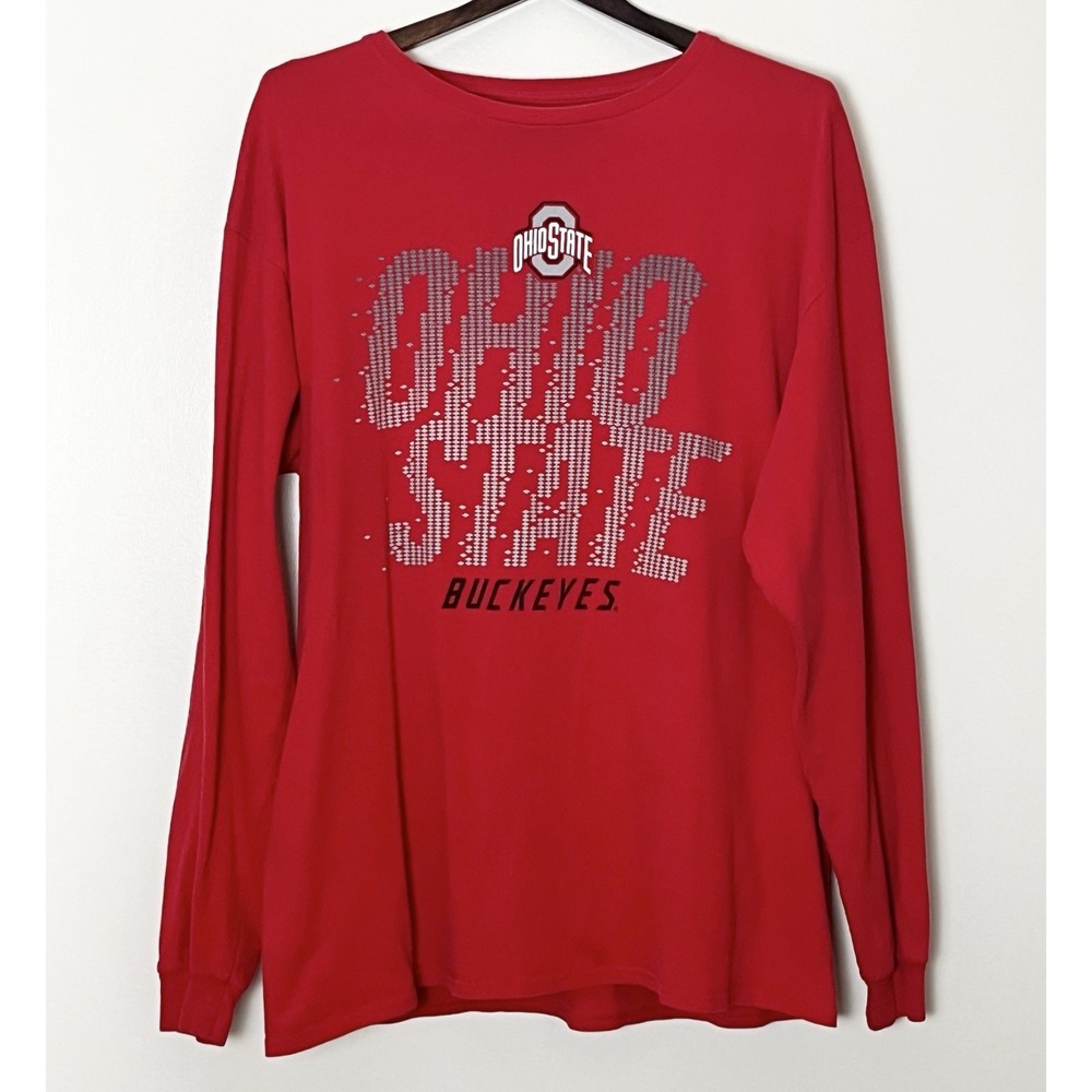 Ohio‎ State University T-Shirt Men's XL Red Buckeyes Collegiate NCAA Soorts